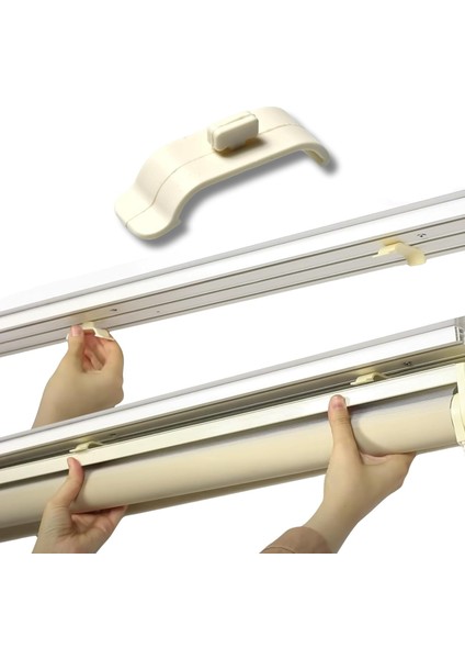 Zebra Kornişe Takma Aparatı Büyük Boy Kaliteli 10 Adet