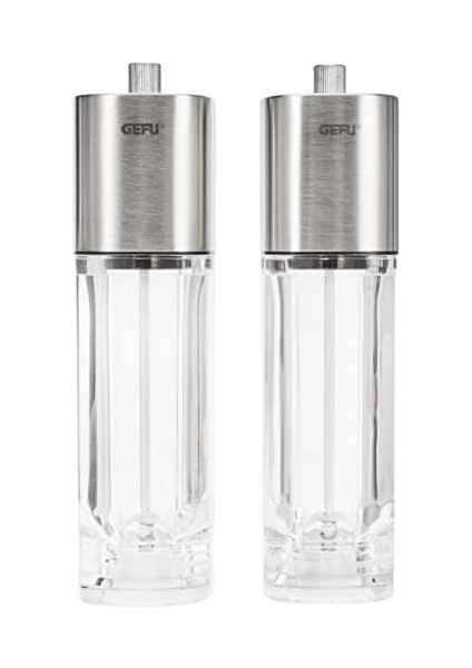 Gefu 34620 Dueto Karabiber ve Tuz Değirmeni, 2 Adet fiyatları