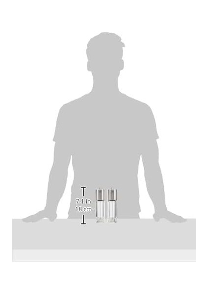 Gefu 34620 Dueto Karabiber ve Tuz Değirmeni, 2 Adet modelleri