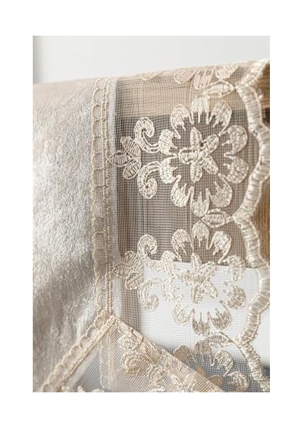 Güpürlü Kadife Runner - fiyatları