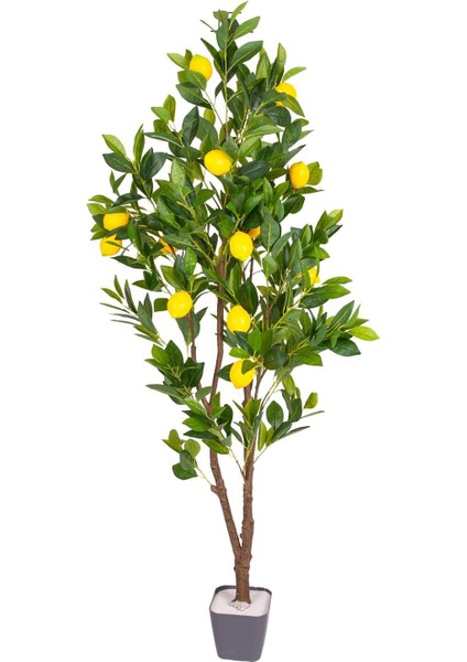 Yapay Ağacı Gerçek Dokulu Sarı-Yeşil 150 Cm.