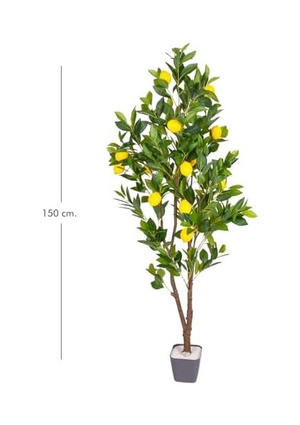 Yapay Ağacı Gerçek Dokulu Sarı-Yeşil 150 Cm. fiyatları