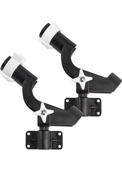 6039 Ikili Paket Çubuk Tutucu, 2 Yan Montajlı, Siyah