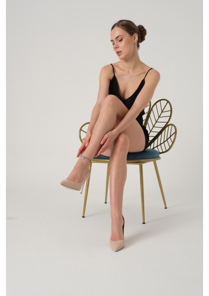 Denizatlı ve Turkuaz Taşlı Halhal