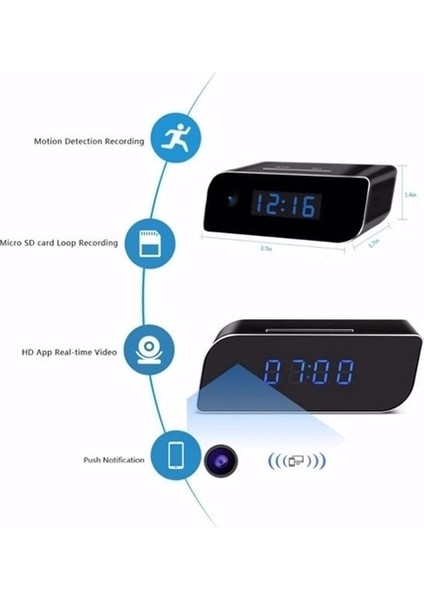 4K Wifi Gizli Bebek Bakıcı 1080P Masa Üstü Sesli Kayıt modelleri