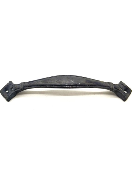 Antika Tarz Dekoratif Pirinç Deste Mobilya Kulbu - 27X155 Mm, Oksit