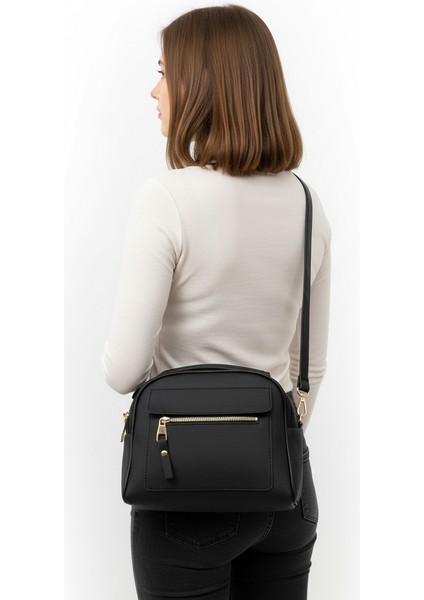 Kadın Lacost Deri Üç Bölmeli Çapraz Askılı El ve Omuz Çantası modelleri