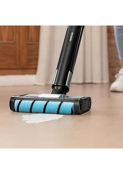 Wash Elektrikli Paspas, 40W, 40 Dakika Çalışma Süresi, Wet Jalisco Emici Silindir, 420 ml Temiz ve 150 ml Kirli Su Tankı, Otomatik Püskürtme, Kendini Temizleme Istasyonu fiyatları