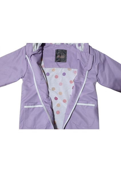 Düğme Detaylı Kız Trençkot fiyatları