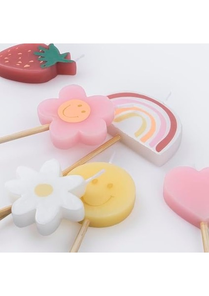 - Happy Face Candles - Mutlu Yüz Semboller Mumlar (X6) fiyatları