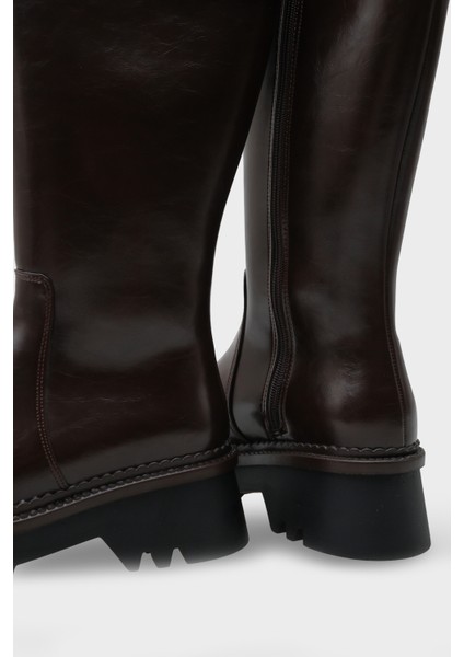 Norry Trak Tabanlı Metal Tokalı Yandan Fermuarlı Kadın Çizme indirimleri