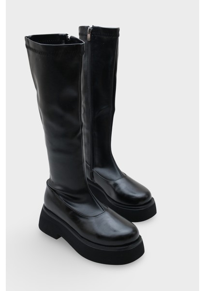 Betsy Uzun Çekmeli Kadın Binici Çizme