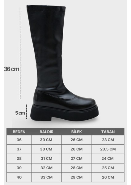 Betsy Uzun Çekmeli Kadın Binici Çizme