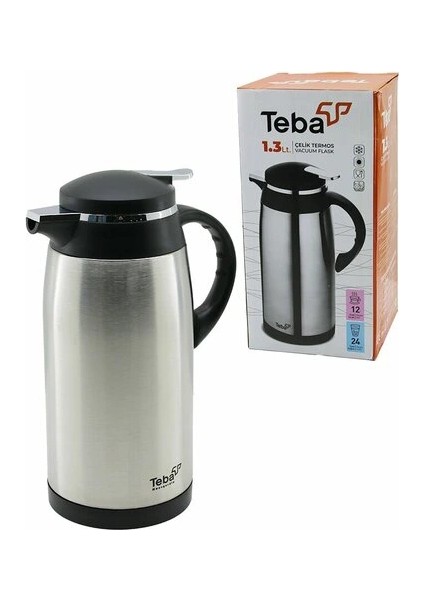 Buğz 1.3 Lt Içi Cam Dışı Çelik Termos