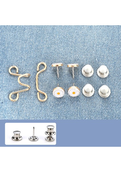 Pantolon Beli Daraltma Aparatı, Kemer, Papatya Model, Papatya Model Geçmeli Bel Daraltma Çıtçıtı fırsatları