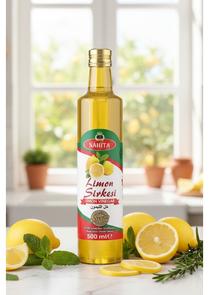 %100 Doğal Limon Sirkesi 500 ml - Tüm Limondan Fermente (Cam Şişe) fiyatları