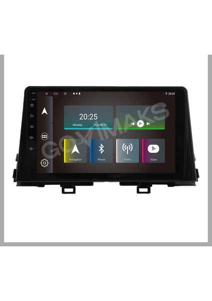 GOVİMAKS KIA RIO PICANTO 2017-2020 UYUMLU 8 GB RAM 128 GB HAFIZA ANDROID MULTIMEDIA TEYP