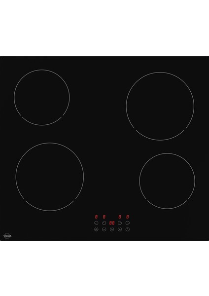 Vıcoa VTC-6004 Vitroseramik Ankastre Ocak fiyatları