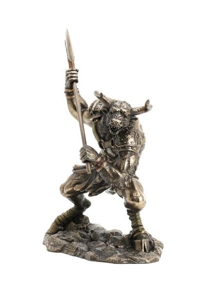 Veronese Design Minotaur Yaratık Heykeli modelleri