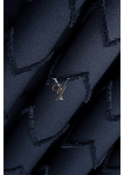 Jakar Kesme Fon Perde Ezgi V-6009 Lacivert modelleri