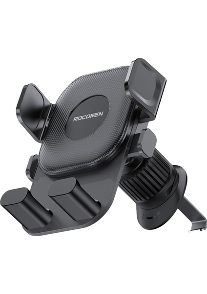 Metal Kancalı Havalandırma Destekli Araç Içi Telefon Tutucu