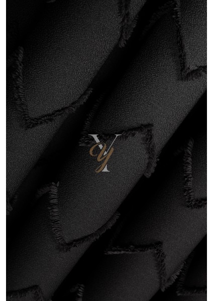 Jakar Kesme Fon Perde Ezgi V-6012 Siyah modelleri