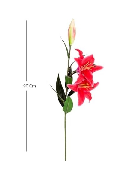 Yapay Çiçek Lilyum Fuşya 90 Cm. fiyatları