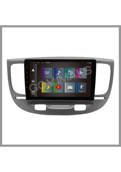 GOVİMAKS KIA RİO 2005-2011 UYUMLU 4 GB RAM 64 GB HAFIZA ANDROID MULTIMEDIA TEYP