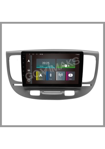 GOVİMAKS KIA RİO 2005-2011 UYUMLU 4 GB RAM 64 GB HAFIZA ANDROID MULTIMEDIA TEYP