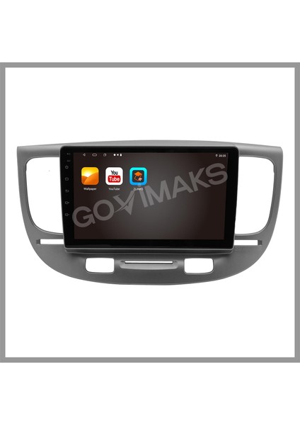 GOVİMAKS KIA RİO 2005-2011 UYUMLU 4 GB RAM 64 GB HAFIZA ANDROID MULTIMEDIA TEYP