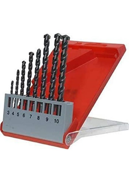 Matkap Uç Seti 8 Parça 3-10 mm - 49038900