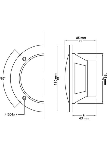 Hoparlör 16.5 cm 150 Watt Tweeterlı fiyatları