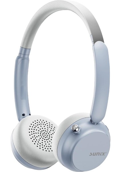 Anc+Enc 300 Mah Kablosuz 5.4 Kulak Üstü Bluetooth Kulaklık Mavi BLT-100