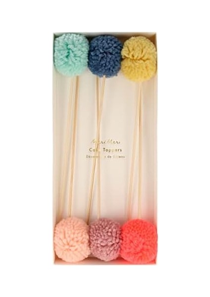 215884 Multi Pon Ponlu Pasta Süsü, Çok Renkli modelleri