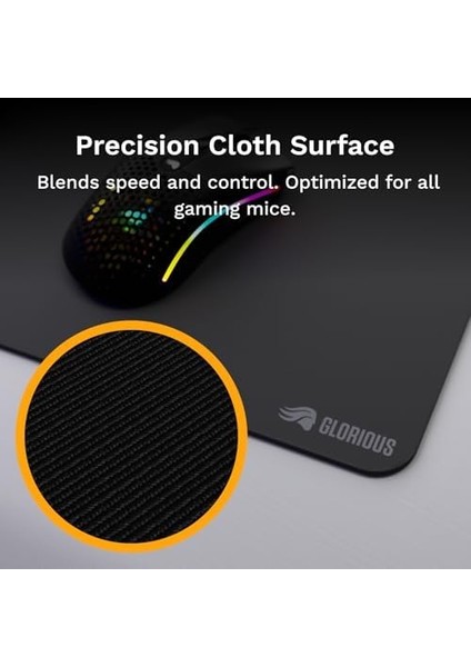 Gaming Mouse Pad Gmp 2 - Orta - Dökülmeye Dayanıklı Fare Altlığı, Tüm Oyun Sensörleri Için Optimize Edilmiş, Hız ve Kontrol Için Dengeli Yüzey, Kenarsız Tasarım - 255 mm x 205 mm x 3 mm fiyatları