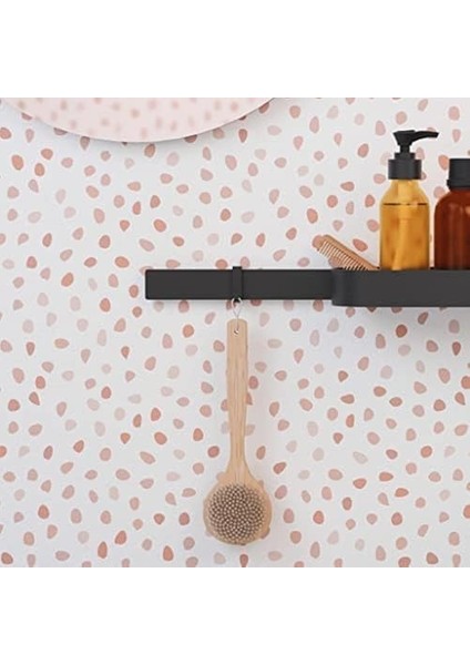 Wallstoris Havlu Askısı, Delmeden Havlu Askısı, Dar, 2 Adet, Mat Siyah modelleri