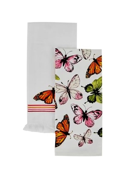 BUTTERFLY%100 Pamuk 2 Parça Mutfak Havlusu fiyatları