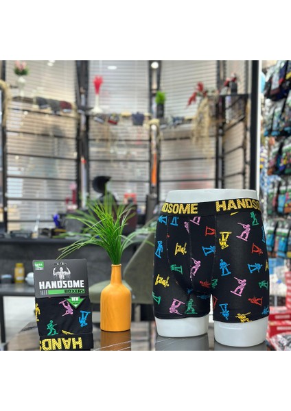 Desenli Boxer