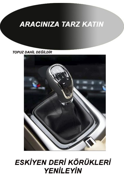 Volkswagen Passat B7 Varıant Uyumlu Araç,araba,oto Vites Körüğü Siyah Dikiş