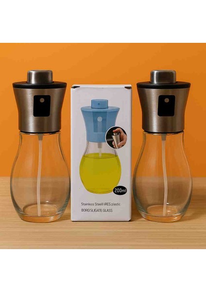 Cam Yağdanlık 2 Li Set