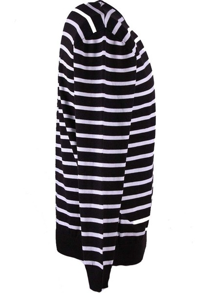 O Yaka Siyah Erkek Kazak K-16443 fiyatları