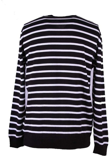 O Yaka Siyah Erkek Kazak K-16443 modelleri