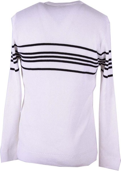 O Yaka Beyaz Erkek Kazak 18062 modelleri