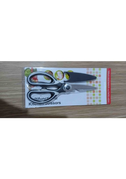 Paslanmaz Çelik Çok Yönlü Mutfak Makası , Ceviz Kıracağı , Şişe Açacağı Vb. fırsatları