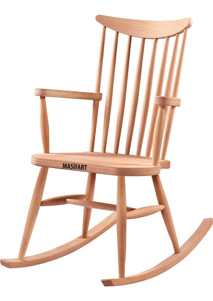 Megan Kırlangıç Sallanır Koltuk Cilasız Ham