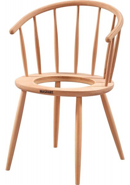 Rexter Çubuk Döşemeli Berjer Cilasız Ham