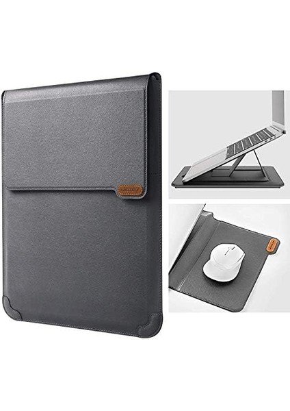 15.6" Dizüstü Bilgisayar Kılıfı [ayarlanabilir Dizüstü Bilgisayar ve Fare Altlığı] Iş Darbeye Dayanıklı Pu Laptop Çantası 16" / 15" Pro 15.6" Hp Acer, Gary Için modelleri
