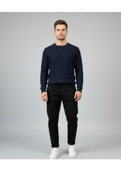 Siyah Erkek Boyfriend Fit Jean Pantolon fiyatları