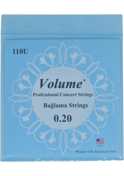 0.20 Uzun Sap Boncuksuz Bağlama Teli