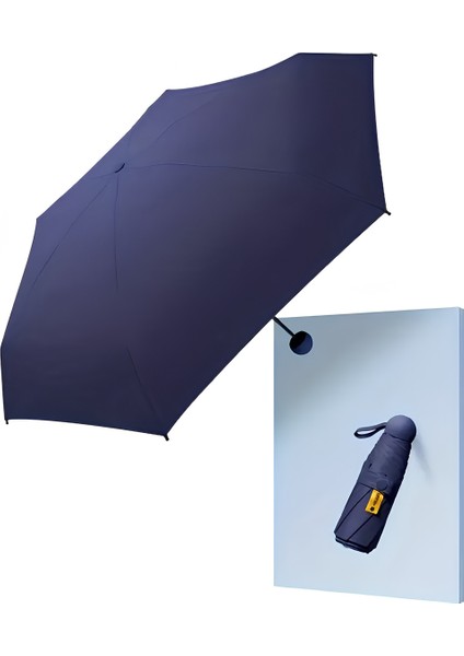 Katlanabilir Taşınabilir Şemsiye - 4 Renk Seçeneğiyle Minimalist Tasarım Siyah,krem,lacivert,bordo modelleri